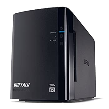 最大56％オフ！ (未使用品)BUFFALO ミラーリング USB3.0 外付ハードディスク 2ドライブ 8TB HD-WL8TU3 R1J