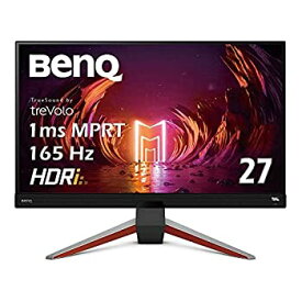 【中古】BenQ MOBIUZ EX2710Q ゲーミングモニター (27インチ／165Hz／IPS／WQHD／1ms／HDRi／HDR400／FreeSync