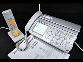 【中古】(非常に良い)パナソニック おたっくす デジタルコードレスFAX 子機1台付き シルバー KX-PW608DL-S