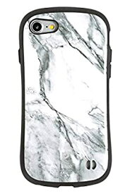 【中古】(未使用品)iFace First Class Marble iPhone SE(第3世代/第2世代)/8/7 ケース (ホワイト)
