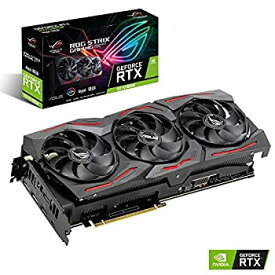 【中古】(非常に良い)ASUS NVIDIA GEFORCE RTX 2070 SUPER 搭載 トリプルファンモデル 8G ROG-STRIX-RTX2070S-A8G-GAMING