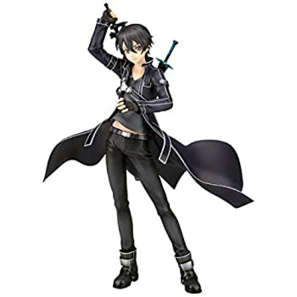 【中古】ソードアート・オンライン キリト 1／7 完成品フィギュア
