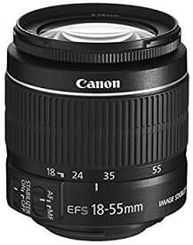【中古】(非常に良い)Canon 標準ズームレンズ EF-S18-55mm F3.5-.5.6 IS II APS-C対応