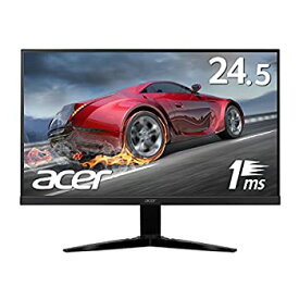 【中古】Acer ゲーミングモニター KG251Qbmiix 24.5インチ 応答速度1ms/Free Sync/フレームレス/スピーカー内蔵