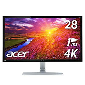 【中古】Acer 4K モニター ディスプレイ RT280Kbmjdpx 28インチ 3840x2160／TN／1ms／スピーカー内蔵／HDMI端子対応