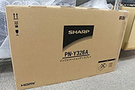 【中古】シャープ PN-Y326A 32型 / 1920×1080ドット / DVI HDMI D-Sub / ブラック / スピーカー:あり