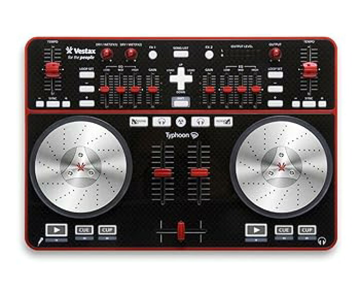 楽天市場】【中古】(非常に良い)Vestax DJコントローラー Typhoon  