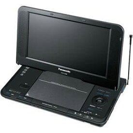 【中古】Panasonic 8.5型液晶・ワンセグチューナー搭載ポータブルDVD・SD・CDプレーヤーブラックDVDLX89K DVD-LX89-K
