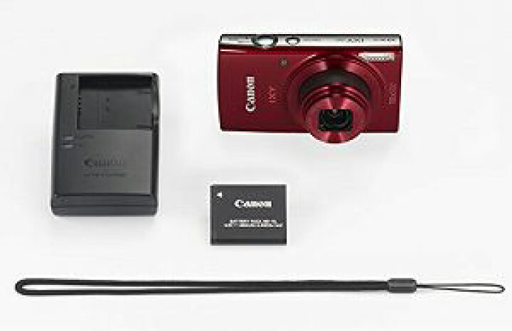 楽天市場】【中古】Canon デジタルカメラ IXY 190 レッド 光学10倍 