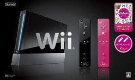 【中古】Wii本体(クロ) Wiiリモコンプラス2個、Wiiパーティ同梱 【メーカー生産終了】