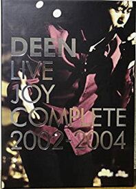 【中古】DEEN LIVE JOY COMPLETE 2002-2004 DVD-BOX (初回限定生産版)