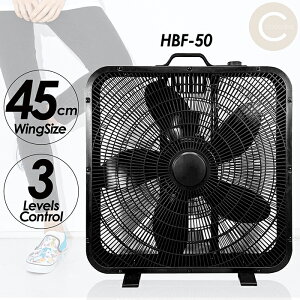 �T�[�L�����[�^�[ ���^�y�� �X�����{�b�N�X�t�@�� 45cm 5���H�� 3�i�K�����ؑ� �ő��]��1150rpm �ʔN�ʂ��Ďg���� �ߗފ��� �������� HBF-50