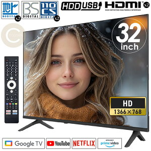 er 32C` nCrW 3gW`[i[ Android Youtube NETFLIX PrimeVideo nfW^@\ HDMI FT-N3260B