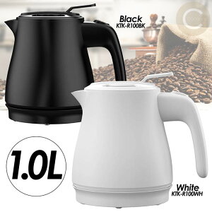 �d�C�P�g�� ������� �]�|�R��h�~ �P�g�� 1L�^�C�v 1000W �����d���I�t �������b�N�����{�^�� �z���C�g �u���b�N KTK-R100