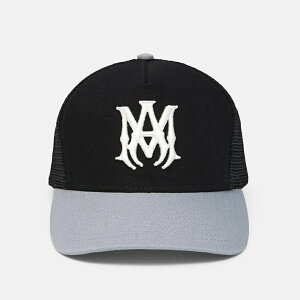 �A�~�� AMIRI �L���b�v MA TRUCKER HAT AMSAHE1018 MA �g���b�J�[�n�b�g �����Y ���S �h�J �X�q 001 BLACK �o�C�J���[