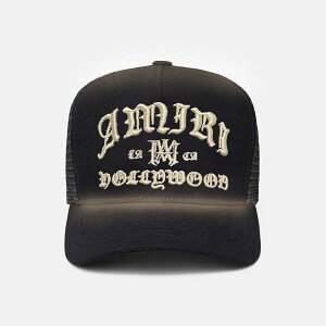 �A�~�� AMIRI �L���b�v HOLLYWOOD TRUCKER HAT AMSAHE1041 �n���E�b�h �g���b�J�[�n�b�g �����Y ���S �h�J �X�q 001 BLACK