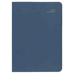 ダイゴー 2026年1月始まり ミル MILL 【E7785】 マネジメント CALM B6 ネイビー 手帳 スケジュール帳◇8月末入荷予定