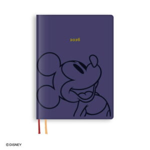 _CS[ 2026N1n܂ fBYj[ Disney Diary B6 EB[N[ ~bL[ lCr[ yE6162z 蒠 XPW[8ח\