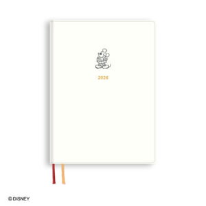_CS[ 2026N1n܂ fBYj[ Disney Diary B6 EB[N[ ~bL[zCg yE6205z 蒠 XPW[8ח\