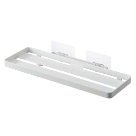 フィルムフック サニタリーラック タワー tower 山崎実業 ラック トレー 棚 洗面台 洗面用品 壁面 収納 浮かせる収納 カビ防止 シンプル おしゃれ ホワイト 白 5397【フラリア】【ポイント5倍】