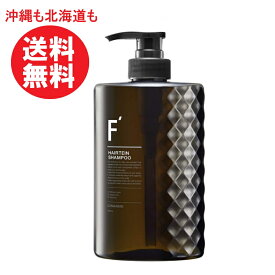 【3/1～エントリーでポイント5倍】F' エフダッシュ ヘアテインシャンプー450ml シトラスムスクの香りスカルプ スカルプケア ボリュームアップ 髪 ハリ コシ フケ かゆみ 抜け毛 ベタツキ ニオイ 頭皮ケア 男性 爽快 時短 ボタニカル シャンプー メンズ　送料無料