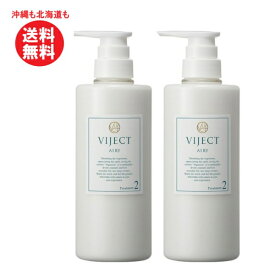 VIJECT ヴィジェクト エアリースムース トリートメント 500g 2本セット まとめ買い【沖縄も北海道も送料無料】乾燥 髪トラブル 頭皮改善 ふんわり サラサラ 髪