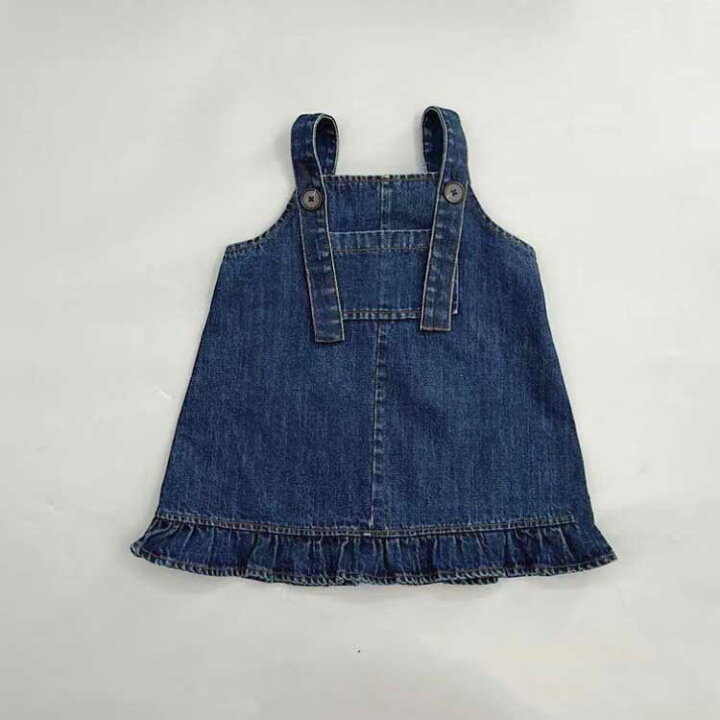 楽天市場】オーバーオール キッズ ベビー服 デニム スカート 女の子 