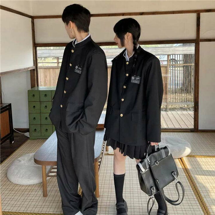 女子 男子スクール制服 ブレザー 学ラン フォーマルスーツ 入学式スーツ 4点セット 無地 春秋冬 ブレザー 学生服 jk 男子高生 詰襟 女子高生 中学生 スクールスーツ 学生制服 高校生制服 入学式 文化祭 卒業式 発表会 コスプレ制服 応援団 大きいサイズ 送料