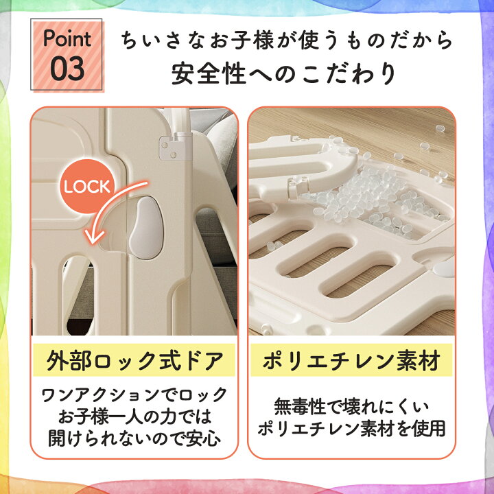 楽天市場】【LINE追加5%OFF】ベビーゲート 自立式 置くだけ ドア付き 
