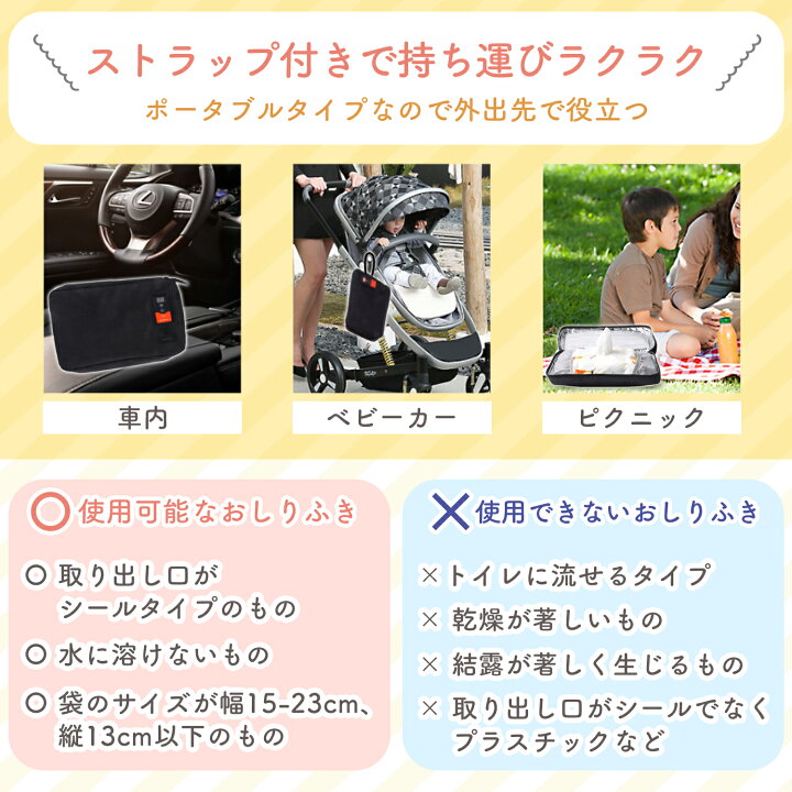 楽天市場】【まとめ割5%OFF】おしりふき ウォーマー お尻拭き おしり 