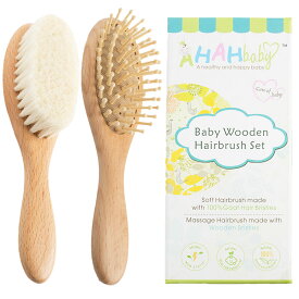 【LINE追加5%OFF】【2本セット】ベビーヘアブラシ 赤ちゃん ヘアブラシ マッサージ 静電気 防止 ヘアブラシ ベビー 櫛 ベビー くし ベビー用 赤ちゃん ヘアブラシ ベビーブラシ くし コーム 出産祝い 出産準備 プレゼント ギフト 送料無料