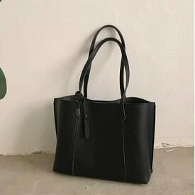 【3色】送料無料 大容量 A4サイズ 2wayトートバッグ ショルダーバック バッグ BAG かばん カバン 鞄 ショルダー 肩掛け 斜めがけ 斜め掛け おしゃれ トートバッグ トートバック トート 韓国 レディース 大人 マチあり グレージュ ブラック ショルダーバッグ 通学 通勤