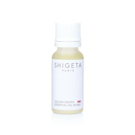 《正規販売店》 ゴールデンドロップス SHIGETA シゲタ 15ml 100％ピュア エッセンシャルオイル(精油) 気持ちもポジティブに フェイシャルケアに【s-gift】 ホーウッド ラヴァンジン シダーバージニア ゼラニウム