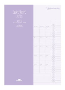 CC 蒠 2026 XPW[ VXem[g_CA[ }X[ 4v jn܂ A5 RFDR2668 2025N 1