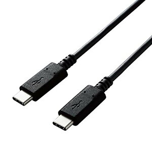 �G���R�� USB-C to USB-C �P�[�u�� USB Power Delivery�Ή� 60W 3A�o�� USB2.0�K�i�F�؎擾 3.0m