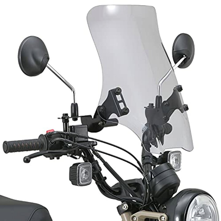 楽天市場】デイトナ(Daytona) バイク用 スクリーン クランプバー付き 