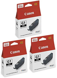 CANON 純正 インクタンク PFI-G1PBK フォトブラック 3本セット 4183C001