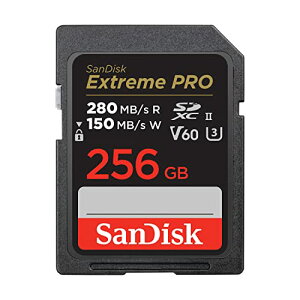 SanDisk 256GB Extreme PRO SDXC�J�[�h SD�J�[�h SD�J�[�h V60�������[�J�[�h 6K & 4K UHD �ő�2