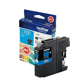ブラザー工業 brother純正インクカートリッジシアン LC113C 対応型番:MFC-J6975CDW、MFC-J6973CDW、MFC-J