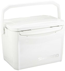 シマノ(SHIMANO) クーラーボックス 20L ホリデー クール 200LZ-320Q 釣り用 ピュアホワイト