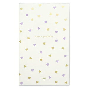 �O���[�e�B���O���C�t �V�b�N �蒠 2026�N B6 �X���� �}���X���[ �\�t�g�J�o�[ �n�[�g CD-1404-MM (2025�N12���n�܂�)