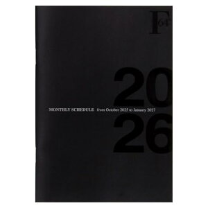 �L���N�g�E �蒠 2026�N 2025�N10���n�܂� FOBCOOP B6 �}���X���[ �� PBF75K26