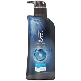 h&s for men 薬用コンディショナー ボリュームアップ プレミアムスカルプケア 本体ポンプ 370g