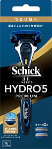 Schick(シック) ハイドロ5プレミアム つるり肌へ ホルダー(刃付き+替刃1コ) 髭剃り カミソリ