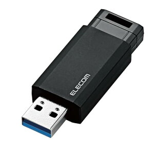 �G���R�� USB������ 256GB USB3.2�iGen1�j�m�b�N�� �u���b�N MF-PKU3256GBK/E