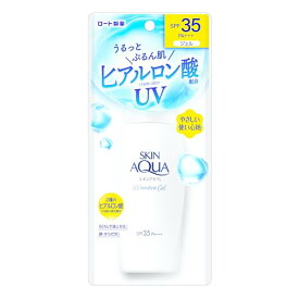 スキンアクア(SKIN AQUA) モイスチャーUVジェル 110g(ヒアルロン酸配合UV、肌に優しい、SPF35 PA+++)