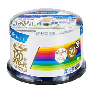 o[xC^(Verbatim) 1^p DVD-R CPRM 120 50+3ʃpbN CNWFbgv^Ή zCgЖ1