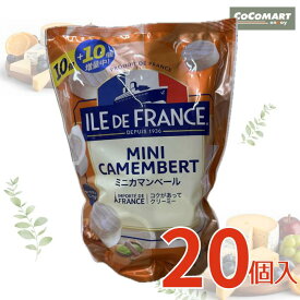 ミニ カマンベール チーズ 大容量 25g×20個入り 合計500g コストコ 料理に おつまみ MINI CAMEMBERT クールドリオン フランス産 クール便