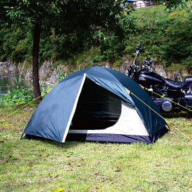 BUNDOK バンドック ツーリングテント UV BDK-18 ソロテント 1〜2人用テント 格安ツーリングテント バイクツーリング 収納バック付 キャンプ アウトドア テントサイズ：約2.1×2.1×1.1M 　送料無料　沖縄県へは発送できません