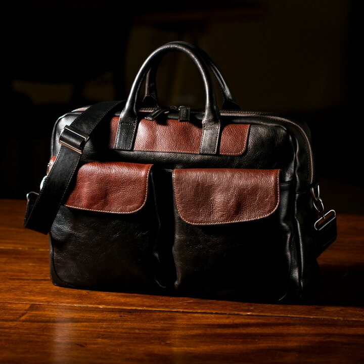 美品】ココマイスター マットーネ ジルベルト ビジネスバック 2way A4 